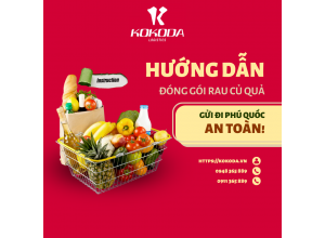 Cách Đóng Gói Rau Củ Tươi Vận Chuyển Tới Phú Quốc Hiệu Quả